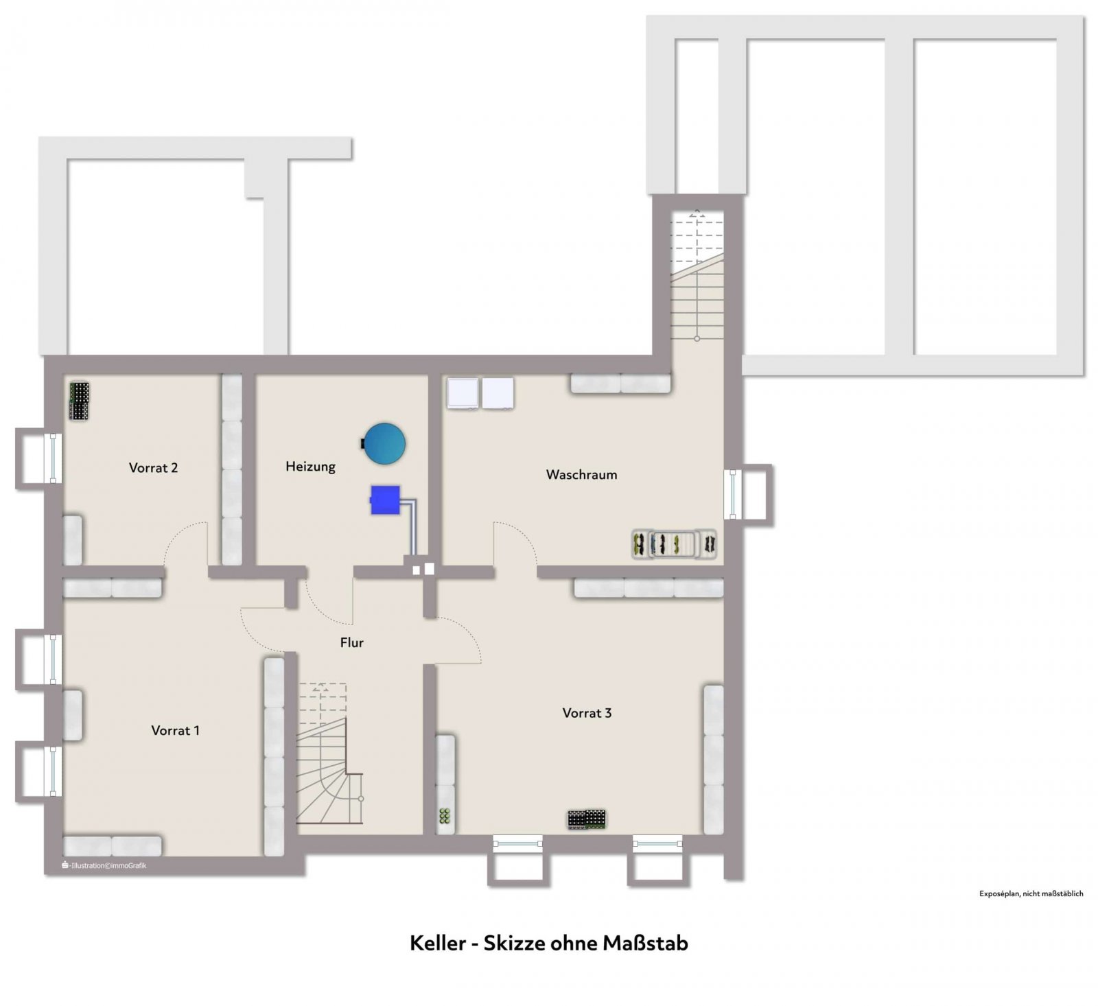 Grundriss Kellergeschoss