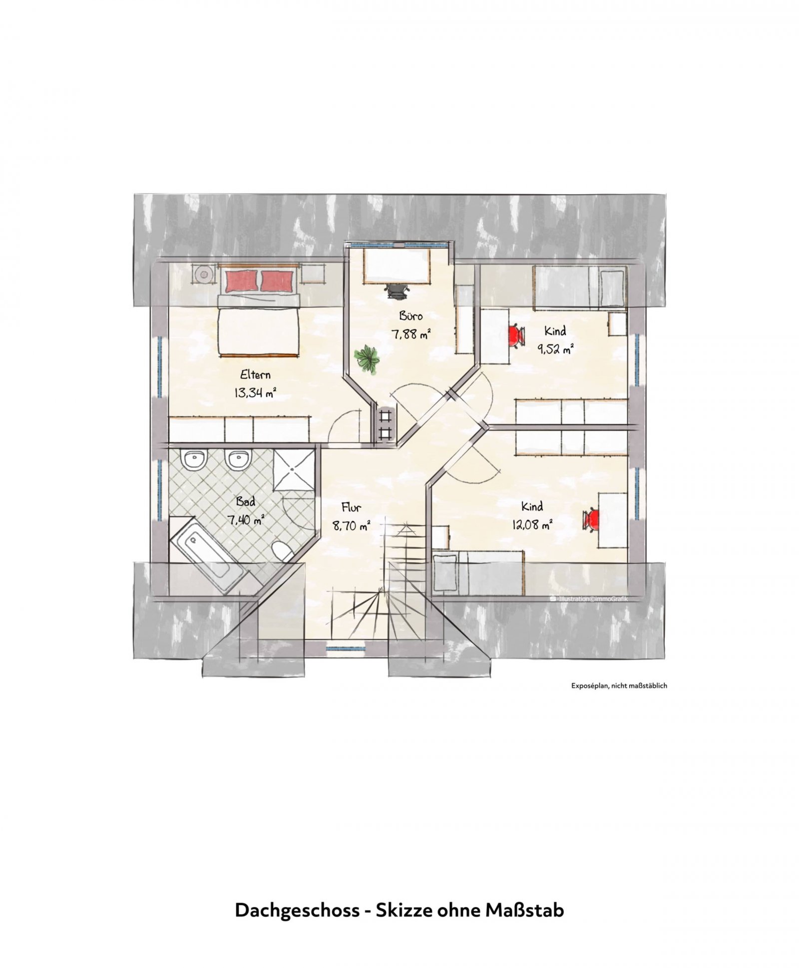 Grundriss Dachgeschoss Grundriss Dachgeschoss