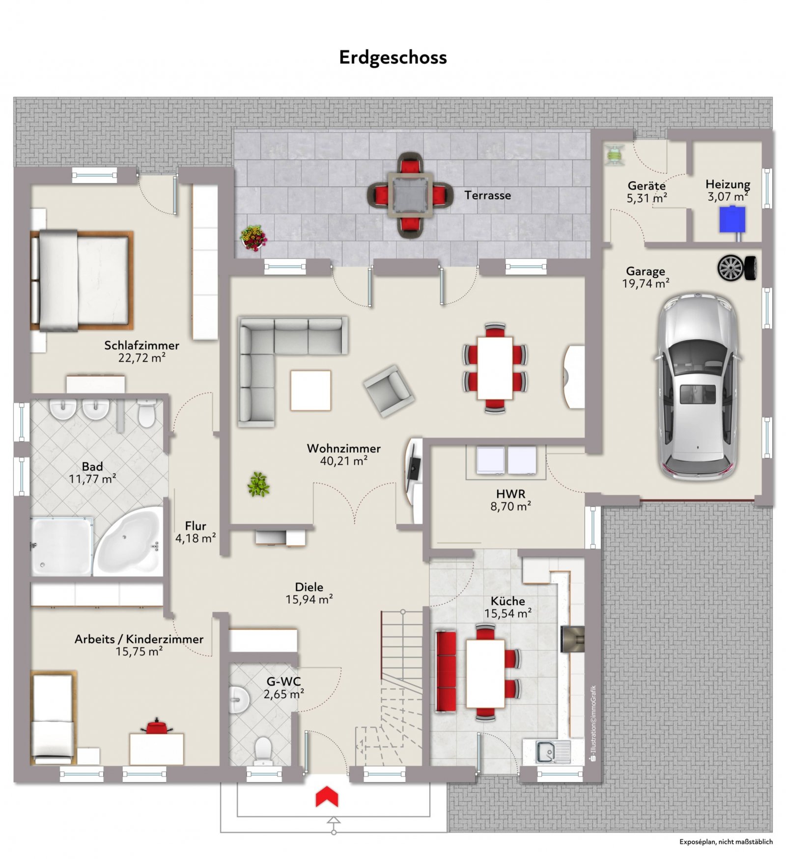 Grundriss Erdgeschoss Grundriss Erdgeschoss
