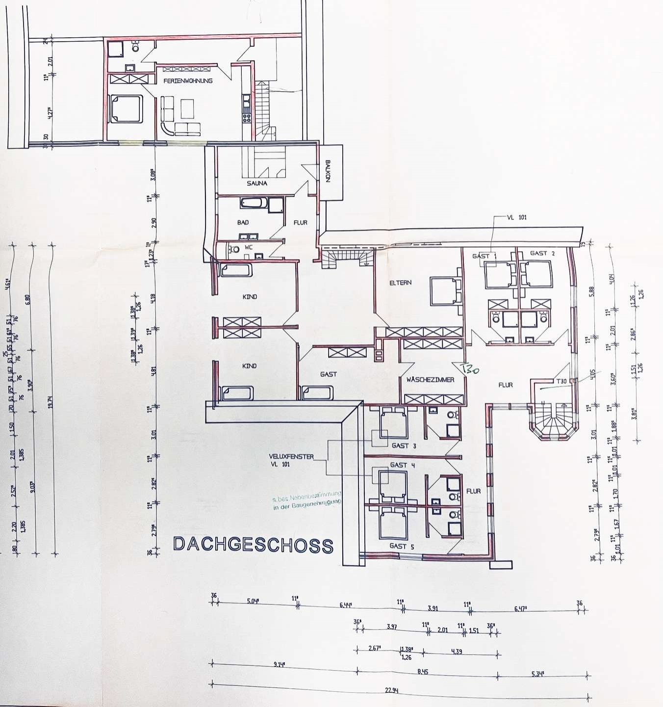 Grundriss DG