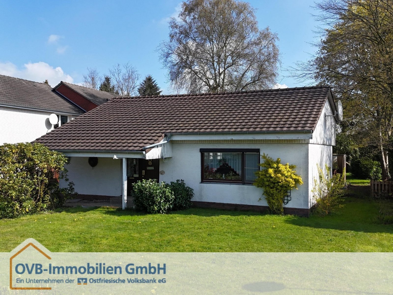 Westoverledingen: Bungalow in zentraler Lage mit tollem Grundstück Westoverledingen: Bungalow in zentraler Lage mit tollem Grundstück