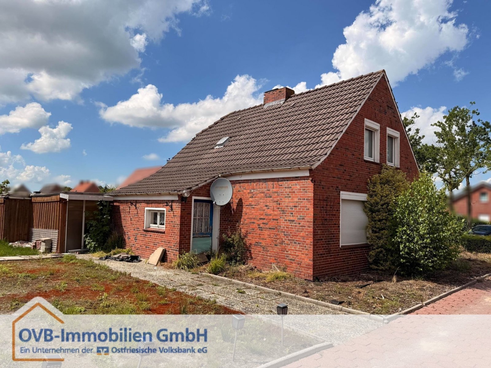 Weener: Grundstück mit Wohnhaus mit vielseitigem Entwicklungspotenzial Weener: Grundstück mit Wohnhaus mit vielseitigem Entwicklungspotenzial