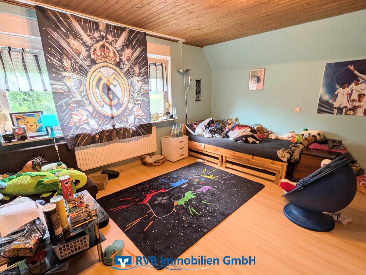 Kinderzimmer im Dachgeschoss Kinderzimmer im Dachgeschoss