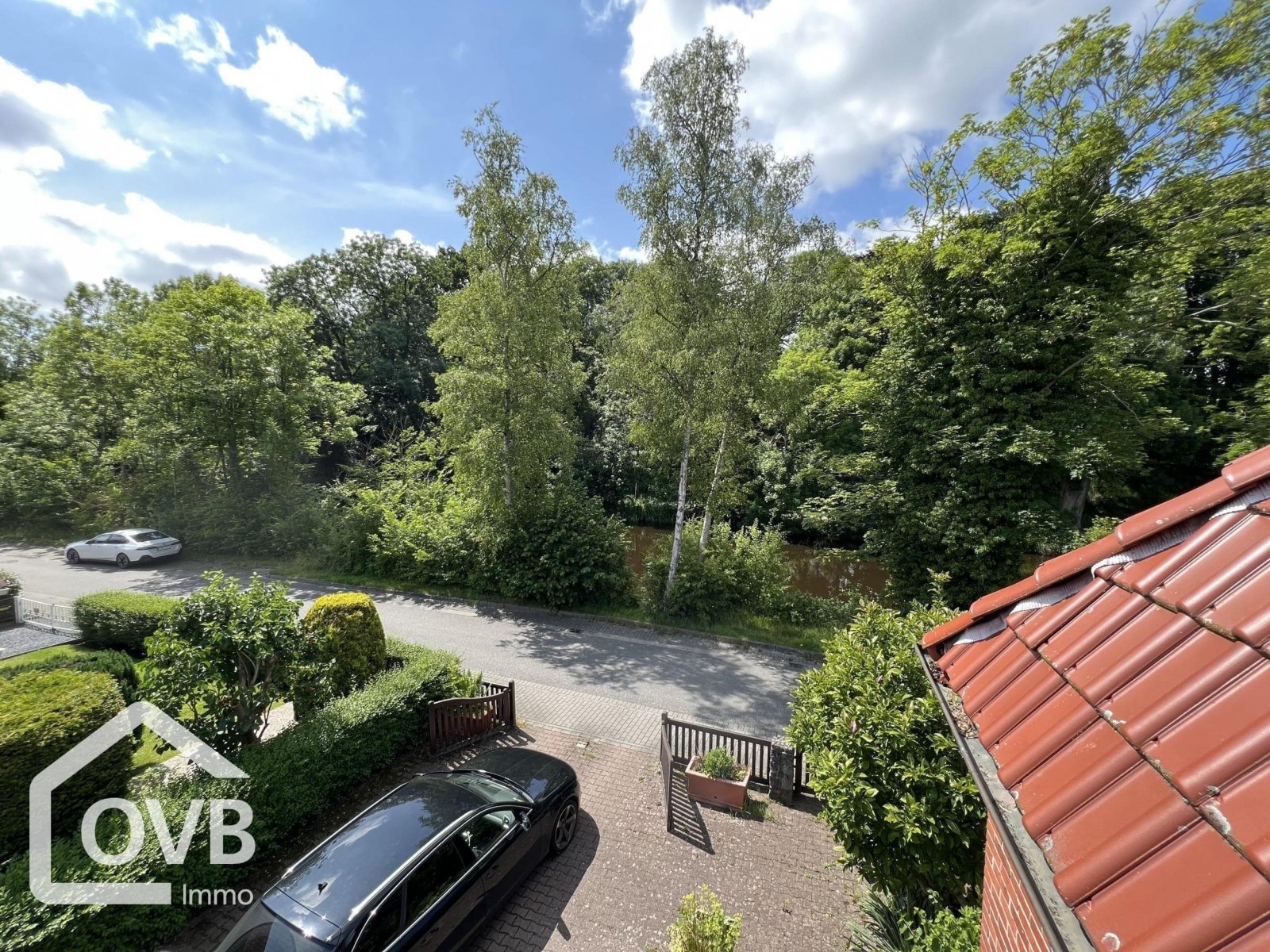 Blick vom Balkon Richtung Emder Stadtgraben Blick vom Balkon Richtung Emder Stadtgraben