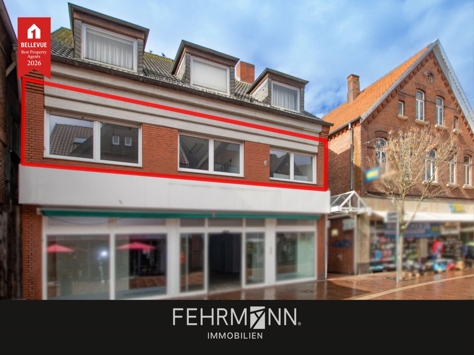 Meppen: Bürofläche in 1A-Lage inmitten der Meppener Fußgängerzone 