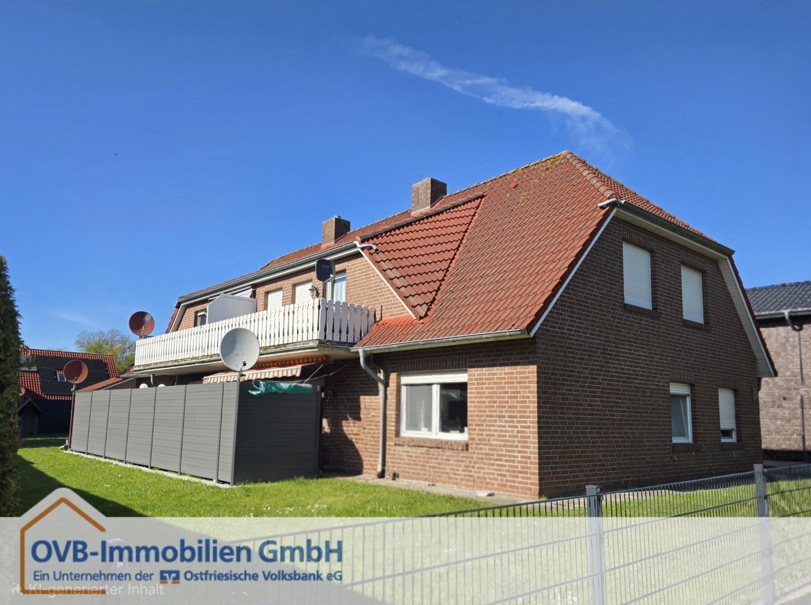 Moormerland: Vermietetes Mehrparteienhaus mit vier Einheiten in Neermoor-Kolonie Moormerland: Vermietetes Mehrparteienhaus mit vier Einheiten in Neermoor-Kolonie