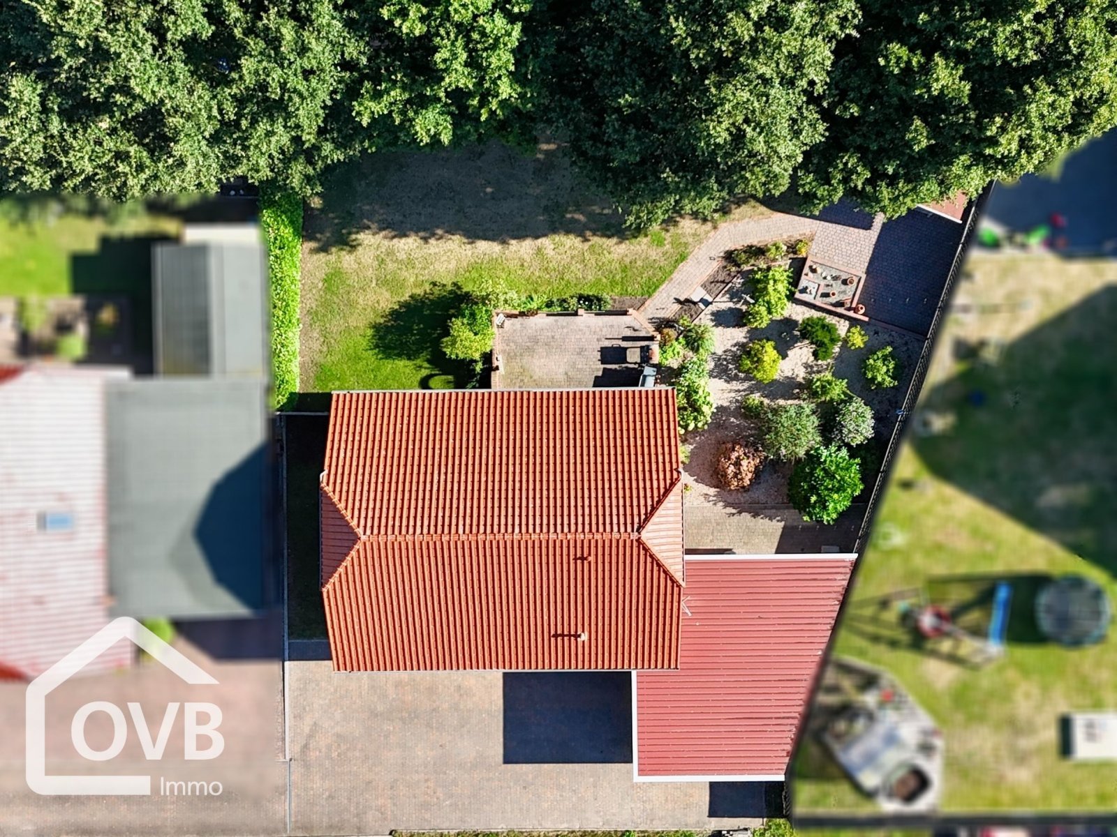 Drohnenaufnahme Vogelperspektive Drohnenaufnahme Vogelperspektive