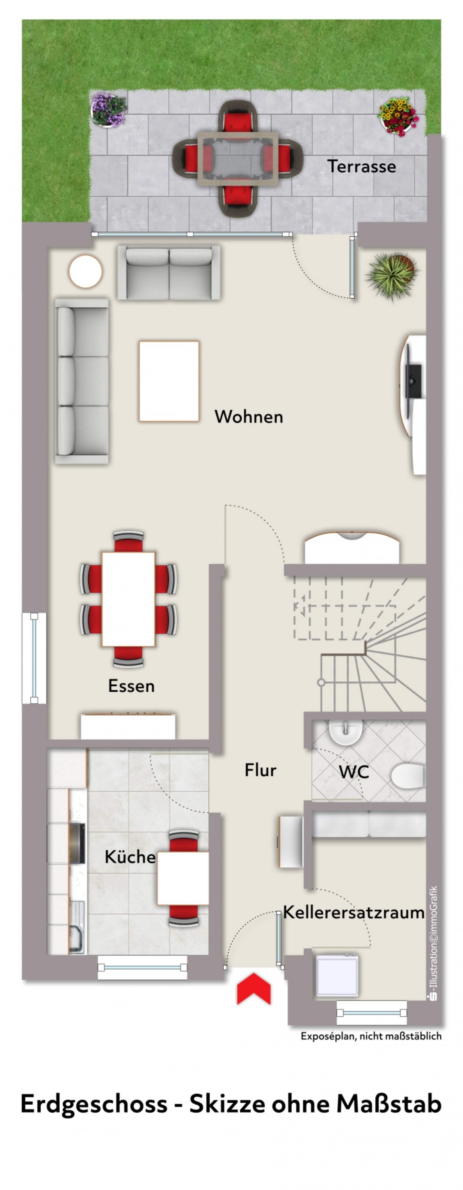 Grundriss Erdgeschoss