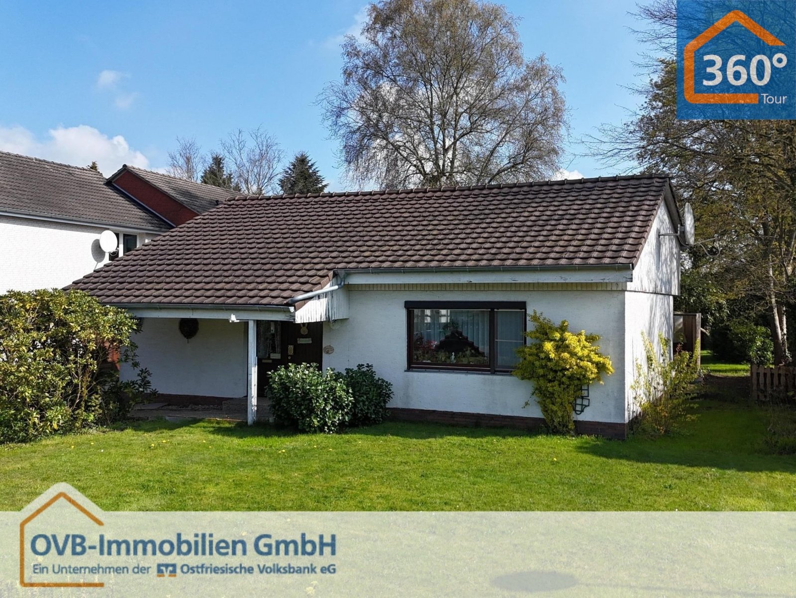 Westoverledingen: Bungalow in zentraler Lage mit tollem Grundstück Westoverledingen: Bungalow in zentraler Lage mit tollem Grundstück