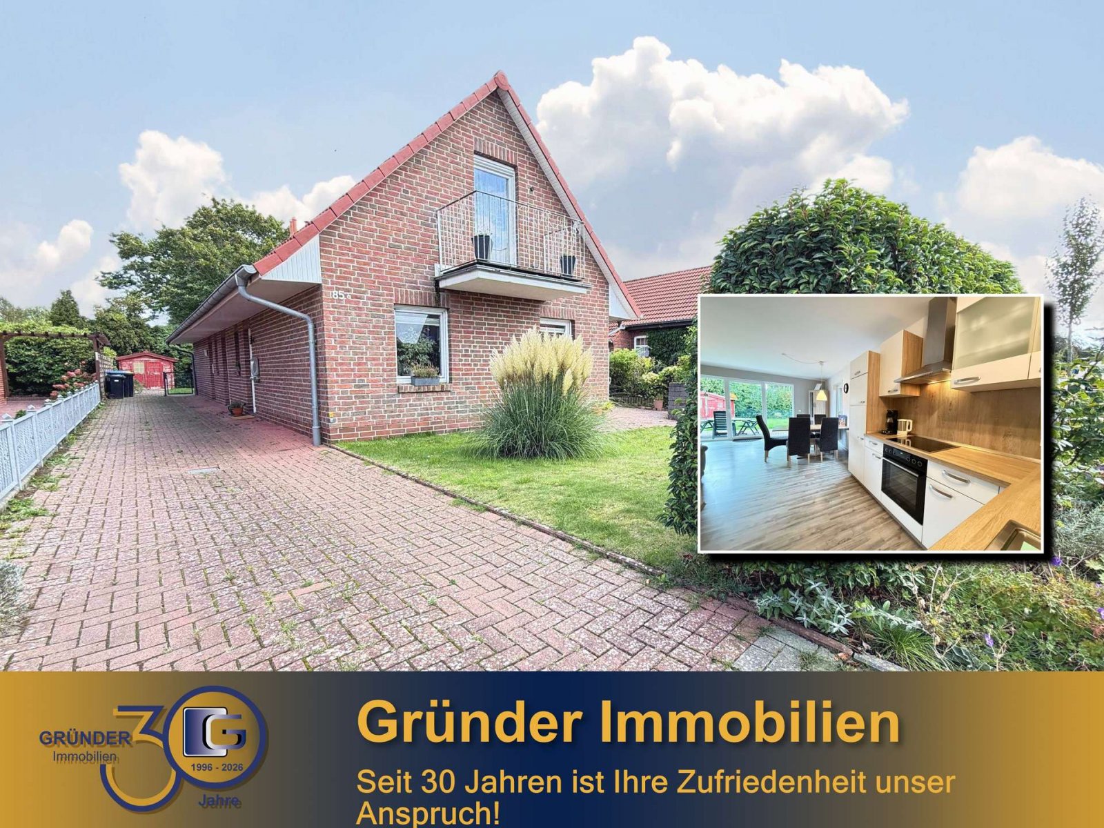 Norden: Seeluft schnuppern! Tolle Doppelhaushälfte in Norden - als Ferienhaus oder zur Eigennutzung! 