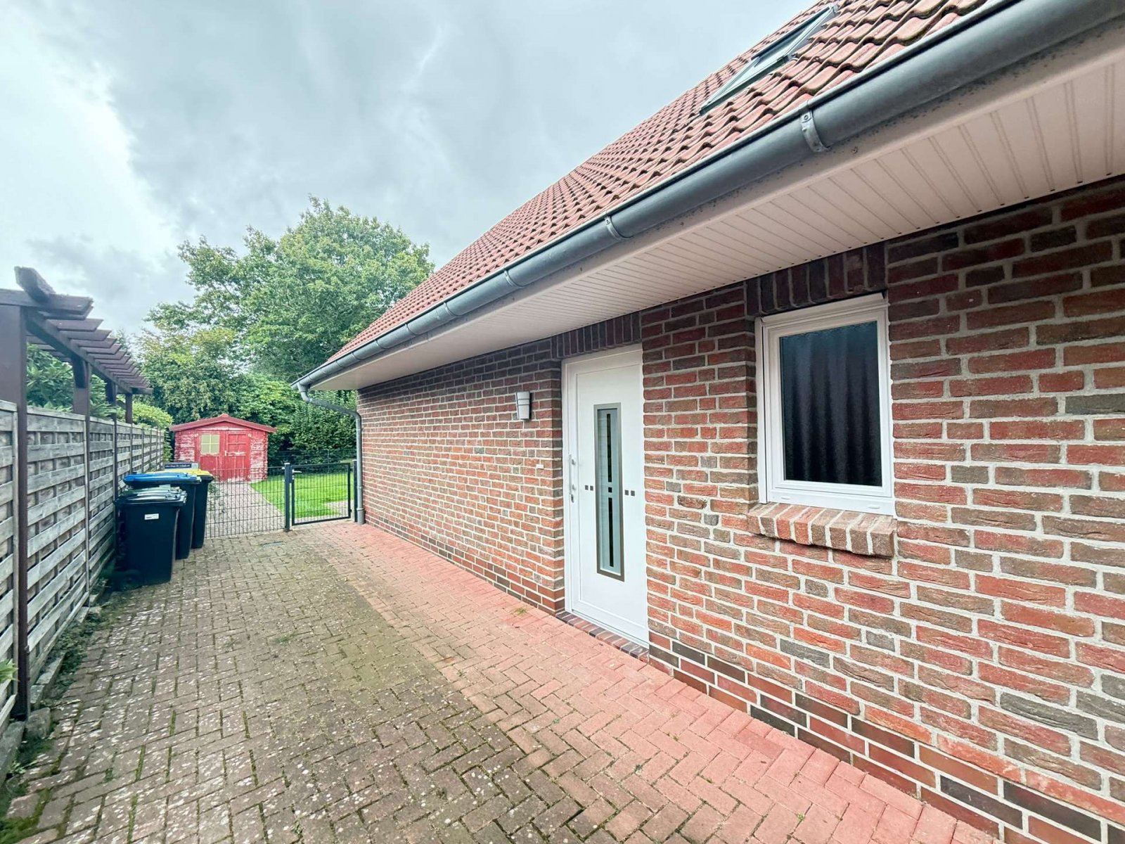 Zuwegung zum Haus
