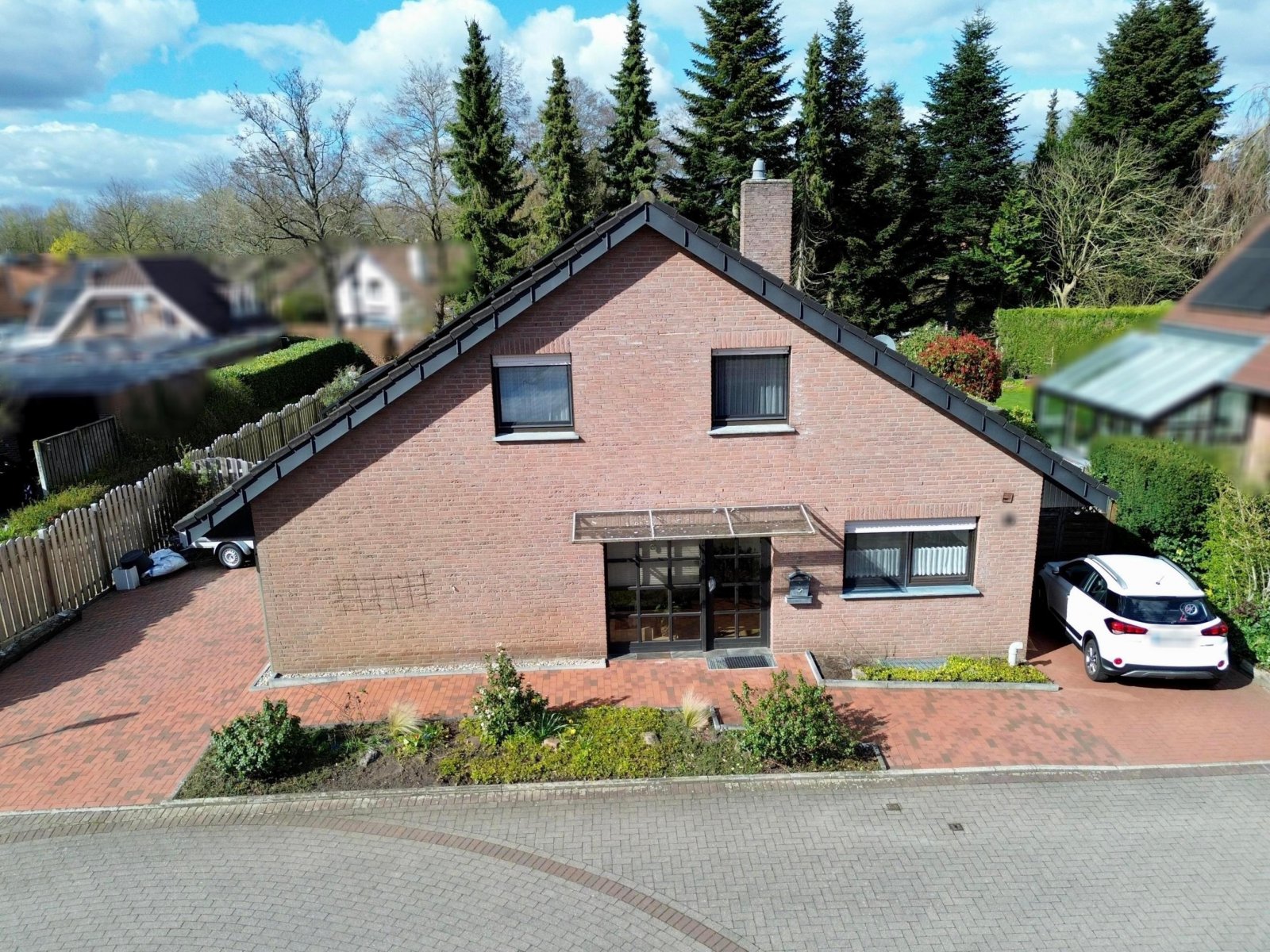 Straßenansicht von oben Straßenansicht von oben
