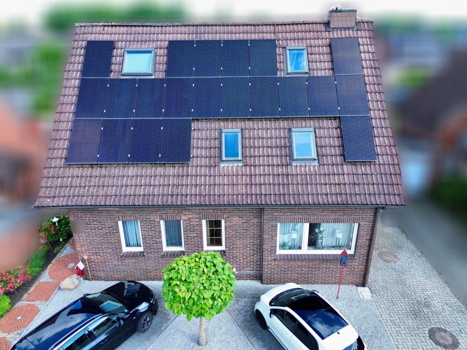 Luftbild Straßenansicht Luftbild Straßenansicht