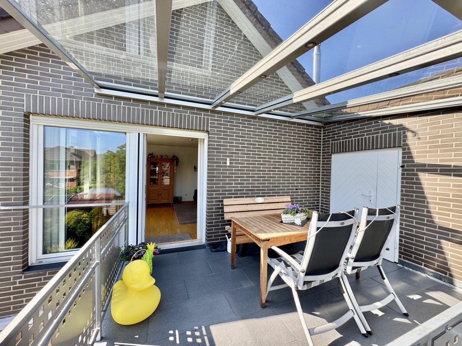 überdachte Terrasse OG überdachte Terrasse OG