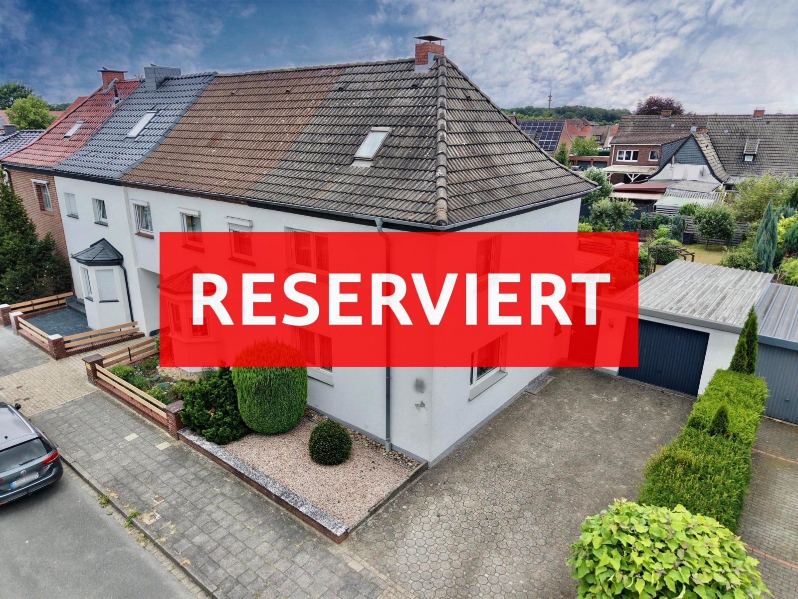 Nordhorn: Charmantes Reihenendhaus mit Potenzial in Nordhorn – Blumensiedlung Nordhorn: Charmantes Reihenendhaus mit Potenzial in Nordhorn – Blumensiedlung