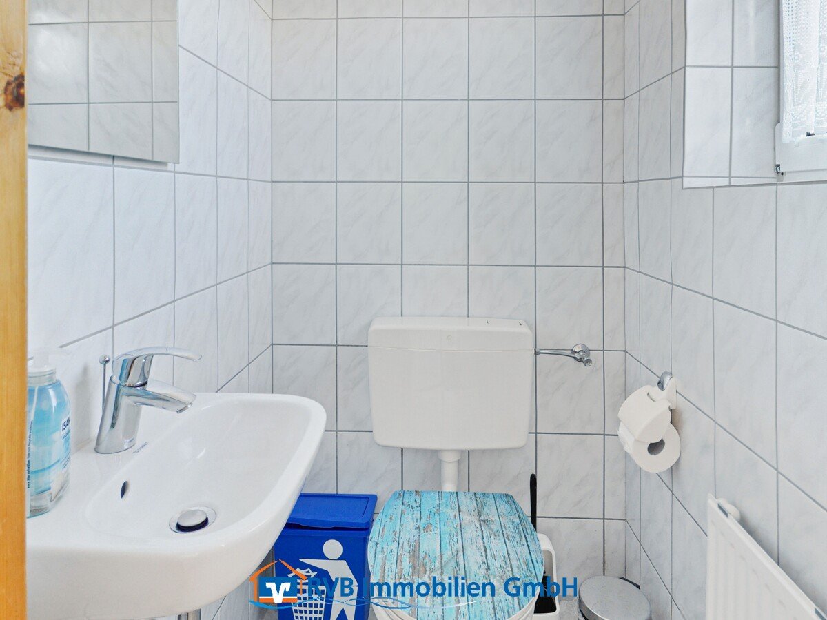 WC im Erdgeschoss
