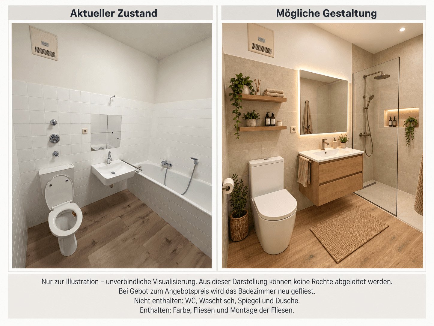 Badezimmer Idee - KI generiert Badezimmer Idee - KI generiert