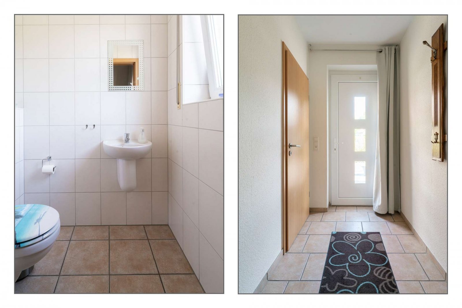 Badezimmer und Flur Badezimmer und Flur