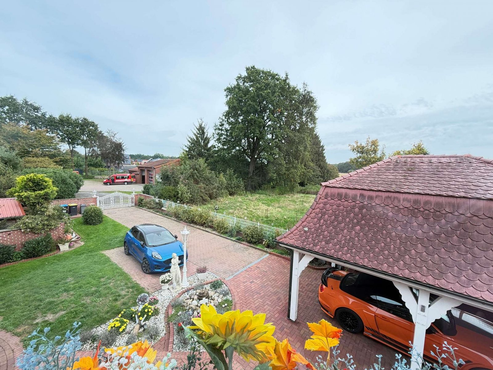Blick von oben