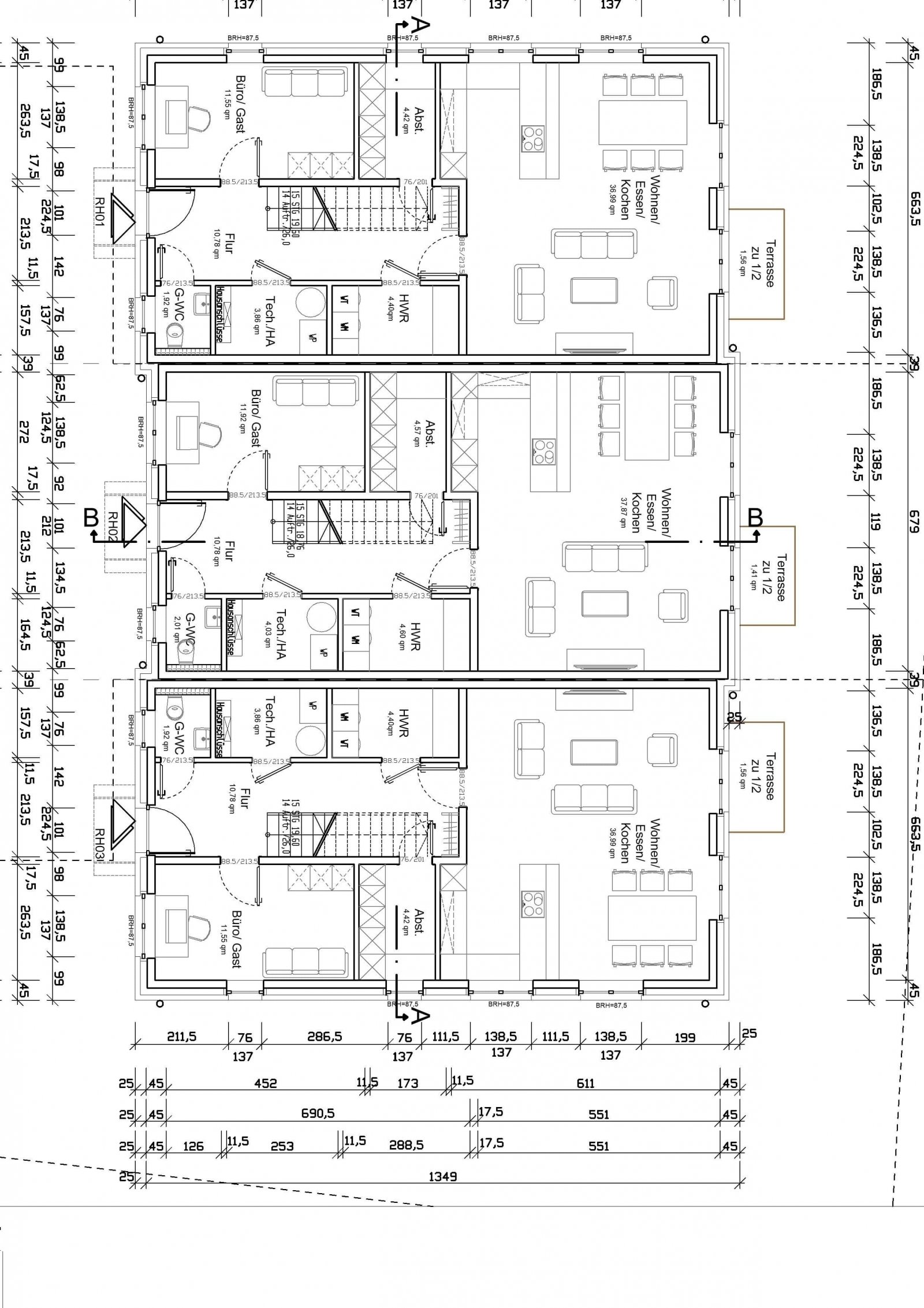 Grundriss Erdgeschoß