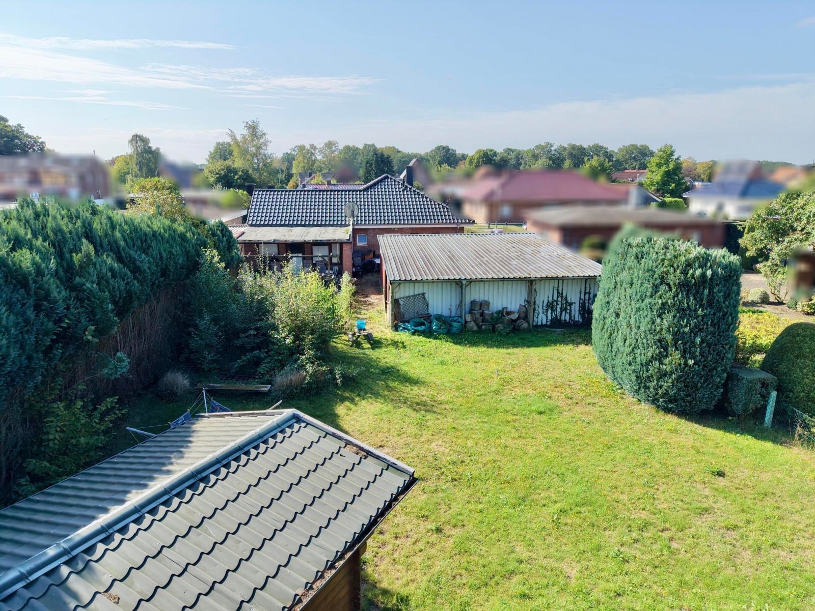 Luftansicht Garten Luftansicht Garten