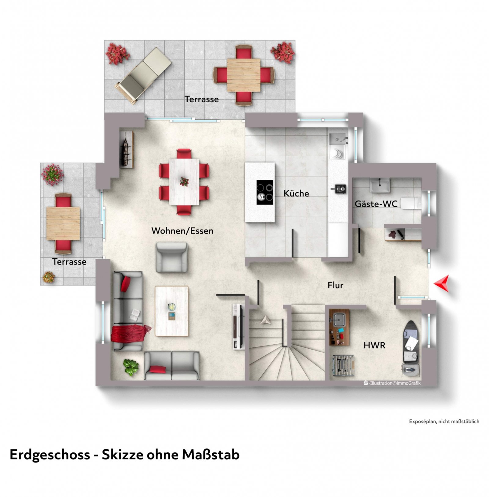 Grundriss Erdgeschoss Grundriss Erdgeschoss