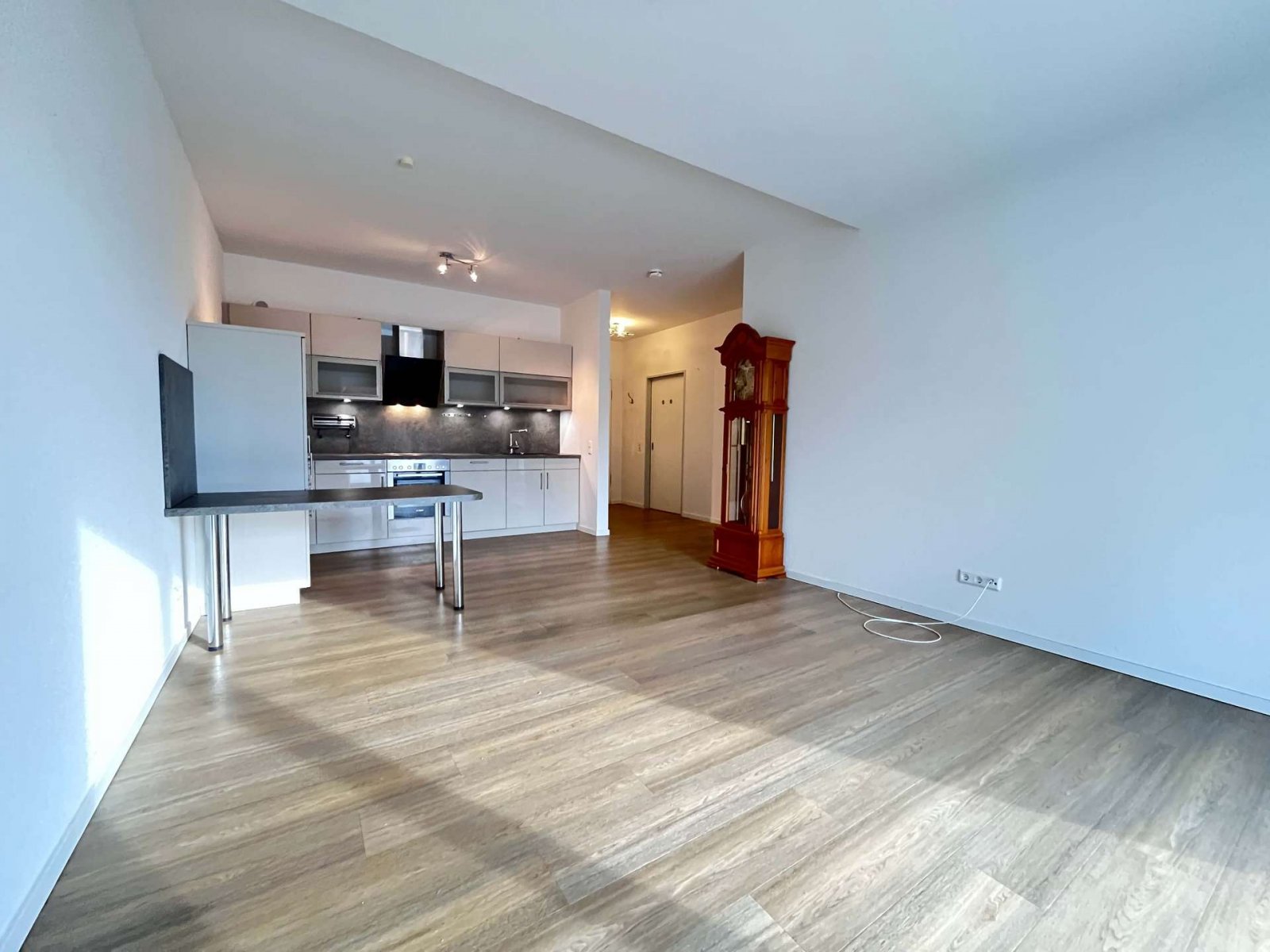 Wohnzimmer mit Küche
