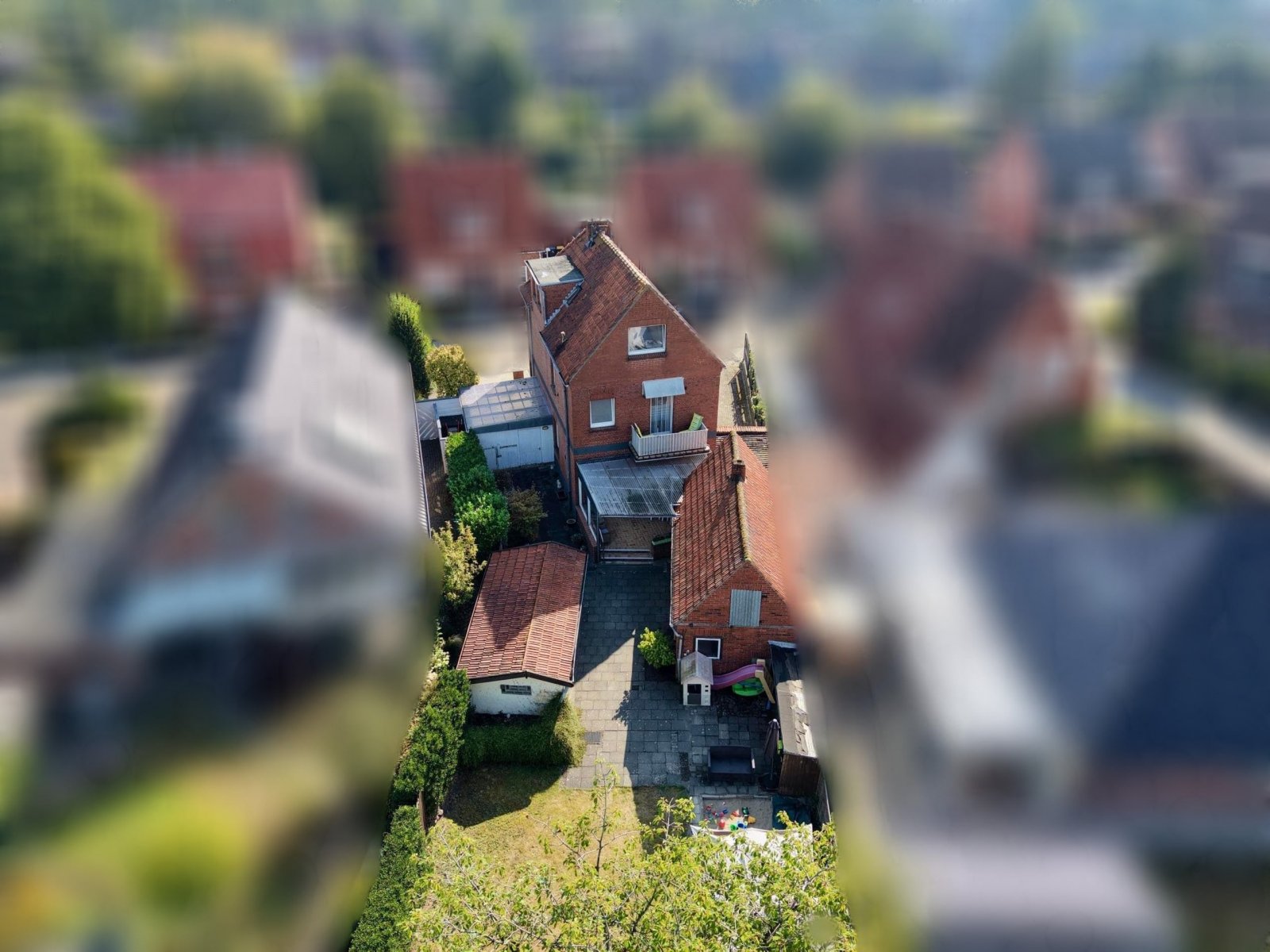 Rückansicht von oben Rückansicht von oben