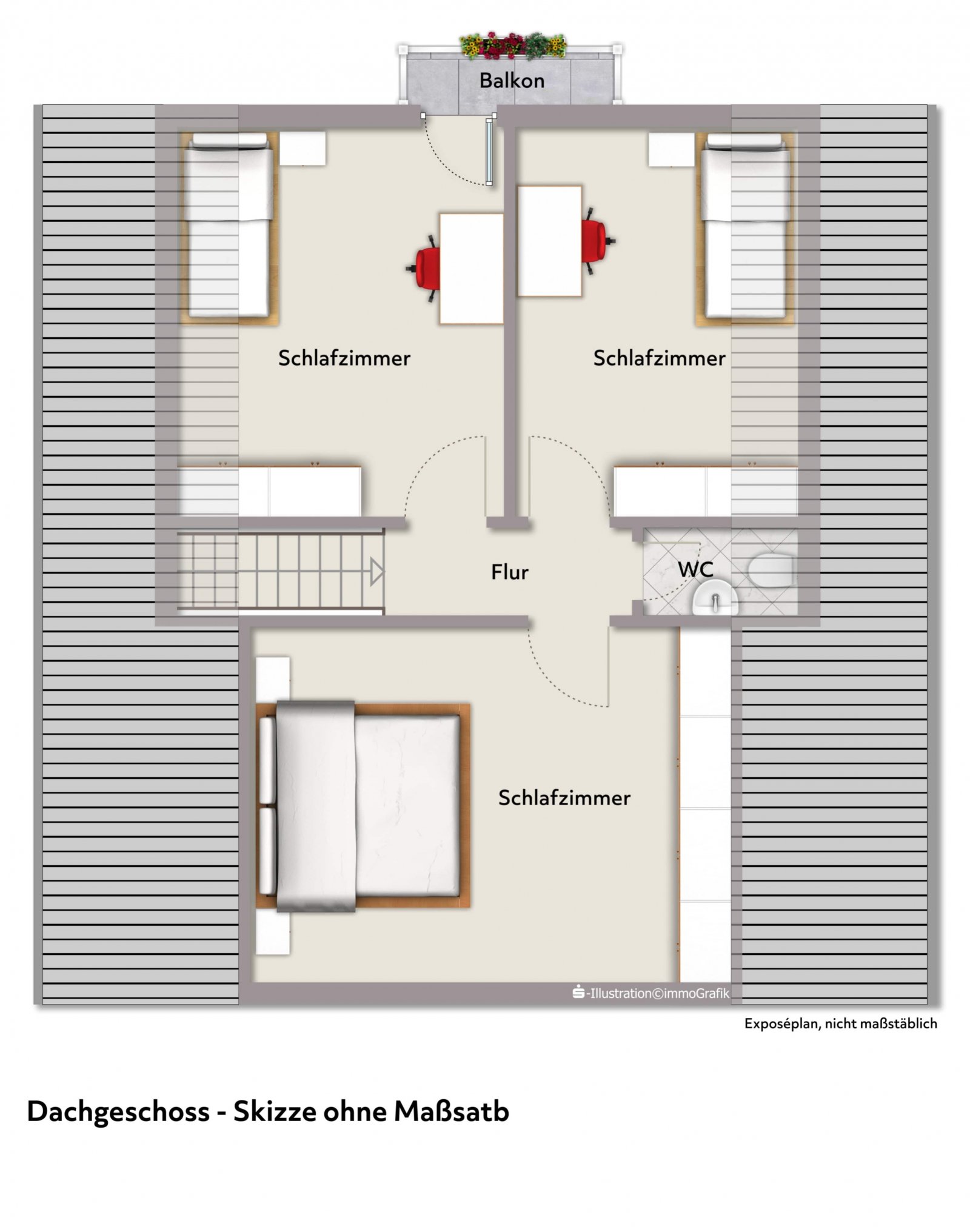 Grundriss Dachgeschoss