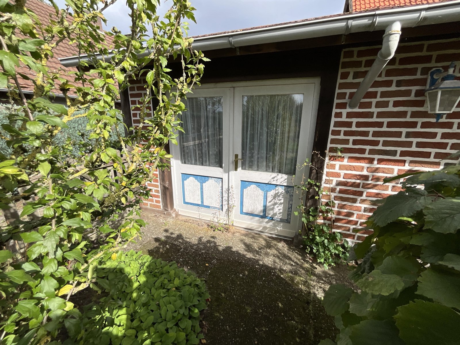 Rückseite von der Garage Rückseite von der Garage