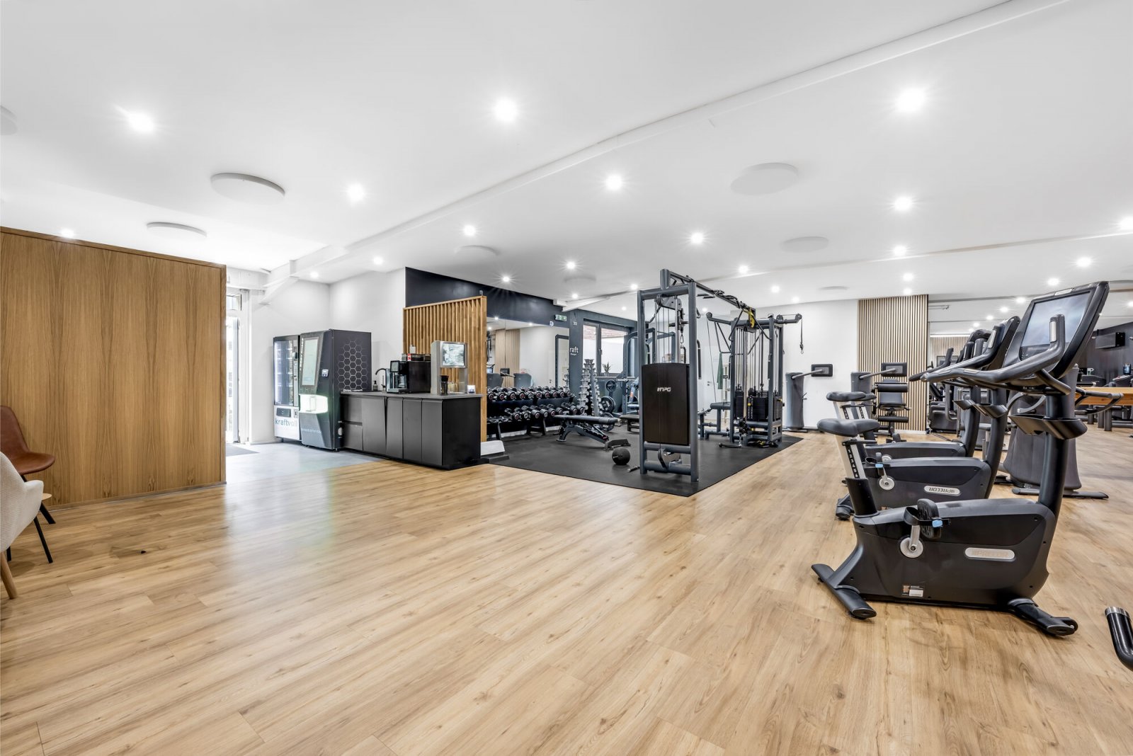 Fitnessstudio Trainingsbereich